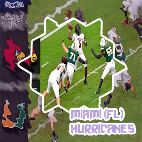 Miami football score